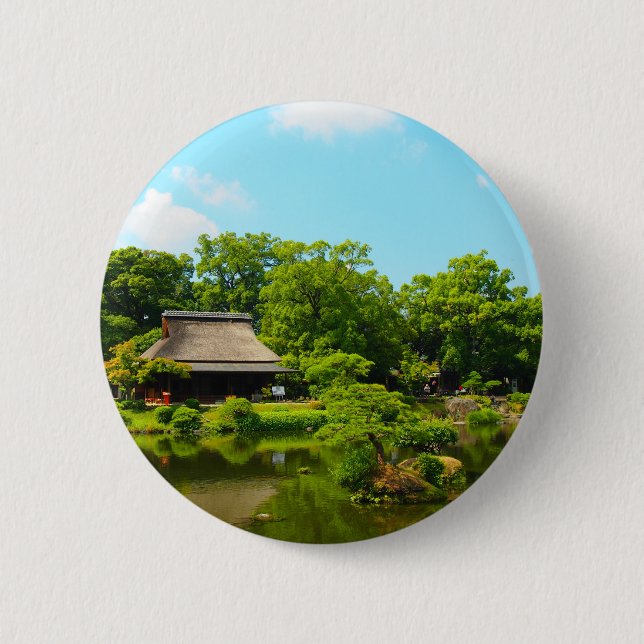 Japan Garden Button (Vorderseite)