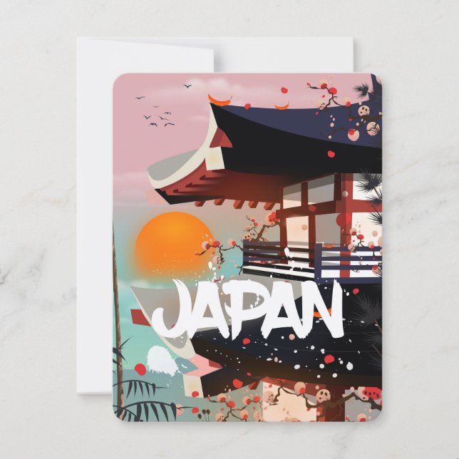 Japan Gebäude untergeht Sonnenbrille (Vorderseite)