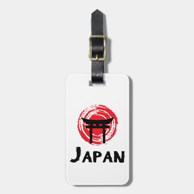 Japan Gepäckanhänger (Vorderseite vertikal)