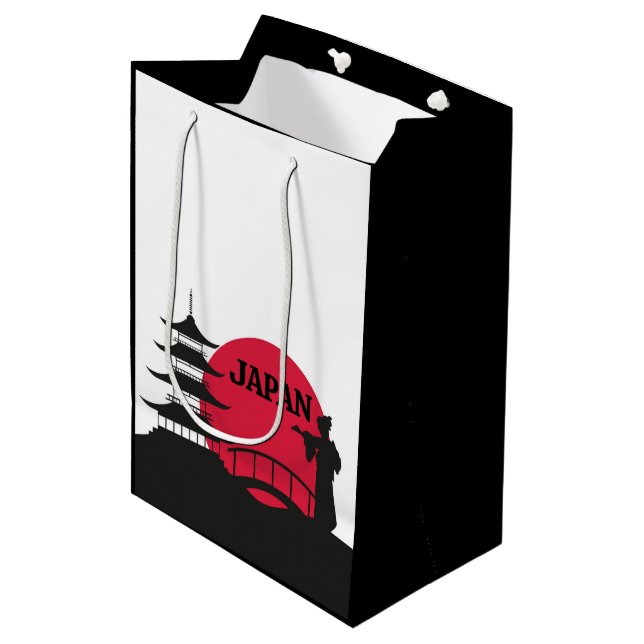 Japan Geschenktüte (Vorderseite Schrägansicht)