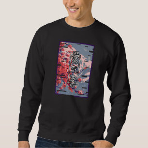 Japan Glitch Japanisch Otaku Vaporwave Sweatshirt