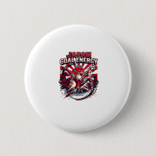 Japan Goal Energie Skelett-Stürmer Nationen Kreati Button