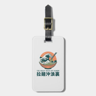 Japan Great Ramen Wave Ukiyoe Gepäckanhänger