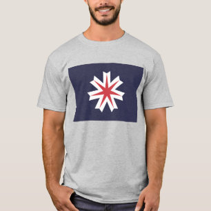 Japan-Hokkaido-Präfektur-Flagge T-Shirt