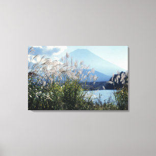 Japan, Honshu, Präfektur Yamanashi, Fuji-Hakone-Iz Leinwanddruck