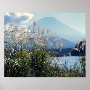 Japan, Honshu, Präfektur Yamanashi, Fuji-Hakone-Iz Poster