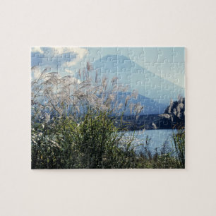 Japan, Honshu, Präfektur Yamanashi, Fuji-Hakone-Iz Puzzle