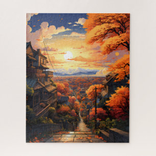 Japan im Herbst-Puzzle Puzzle