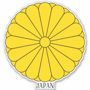 Japan Imperial Siegel Patriotic Aufkleber