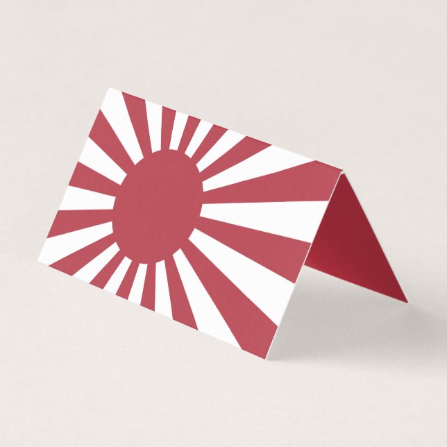 Japan Imperial steigende Sonnenflagge, Edo to W2 (Vorderseite)