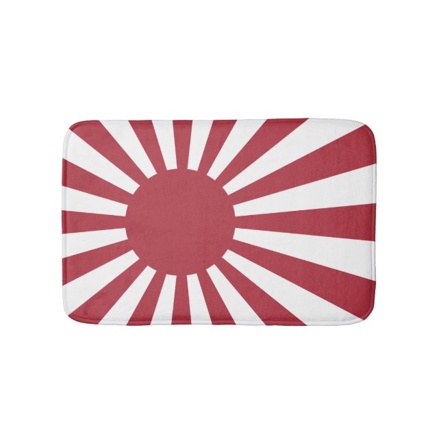 Japan Imperial steigende Sonnenflagge, Edo to W2 Badematte (Vorderseite)