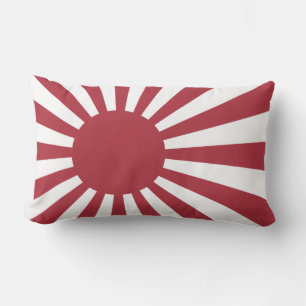 Japan Imperial steigende Sonnenflagge, Edo to W2 Lendenkissen