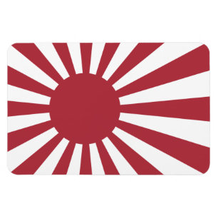 Japan Imperial steigende Sonnenflagge, Edo to W2 Magnet