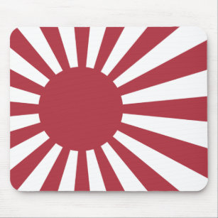 Japan Imperial steigende Sonnenflagge, Edo to W2 Mousepad