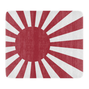 Japan Imperial steigende Sonnenflagge, Edo to W2 Schneidebrett