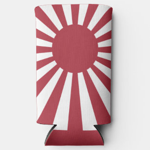 Japan Imperial steigende Sonnenflagge, Edo to W2 Selters Dosenkühler