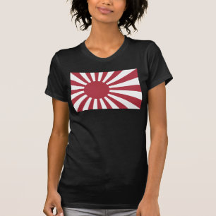 Japan Imperial steigende Sonnenflagge, Edo to W2 T-Shirt