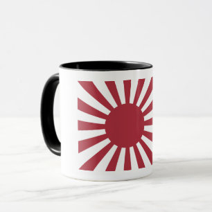 Japan Imperial steigende Sonnenflagge, Edo to W2 Tasse