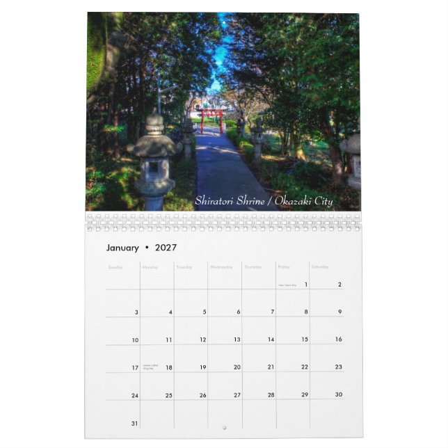 Japan in HDR Kalender (Jan 2027)