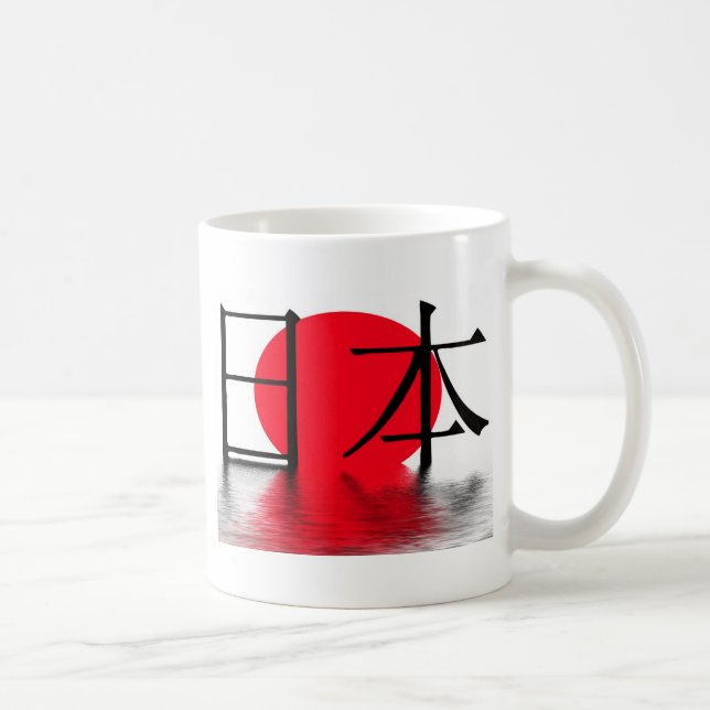 Japan in Japanese Tasse (Rechts)