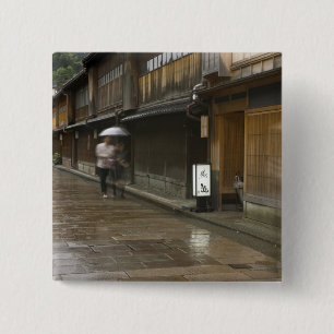 Japan, Ishikawa, Kanazawa, Higashi Chaya Button
