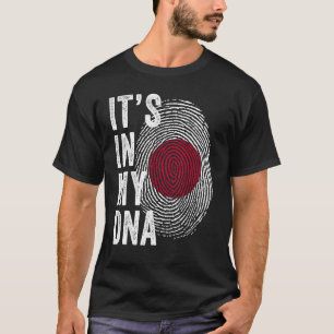 Japan ist in meiner DNA Niedlicher japanischer Fin T-Shirt