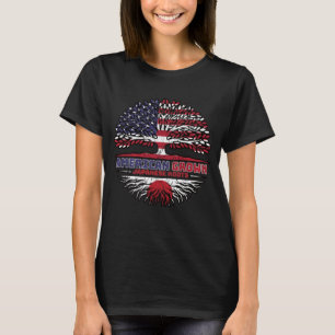 Japan Japan USA USA USA Vereinigte Staaten Tree T-Shirt