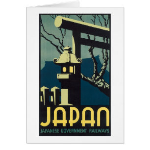 Japan, Japanisch-Govt Railway Travel Poster