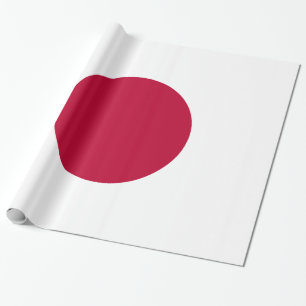 Japan - japanische Flagge - Hinomaru Geschenkpapier