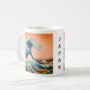 Japan - Japanische Kunst (Große Welle vor Kanagaw Kaffeetasse