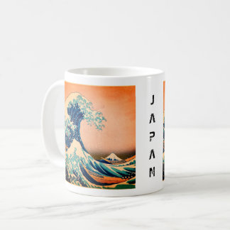 Japan - Japanische Kunst (Große Welle vor Kanagawa Kaffeetasse