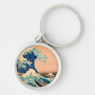 Japan - Japanische Kunst (Große Welle vor Kanagawa Schlüsselanhänger