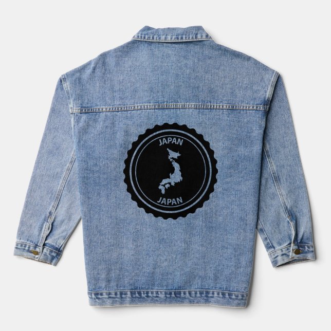 Japan Jeansjacke (Rückseite)