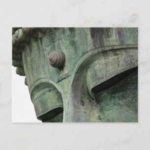 Japan, Kamakura. Der Große Buddha von Kamakura, ei Postkarte