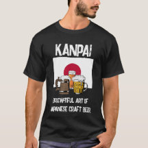 JAPAN Kanpai! Prost! Bierbrauer T - Shirt
