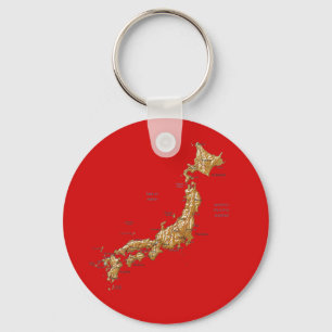 Japan-Karten-Schlüsselanhänger Schlüsselanhänger