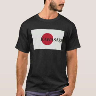 Japan Kawasaki Asien Reiseflagge T-Shirt