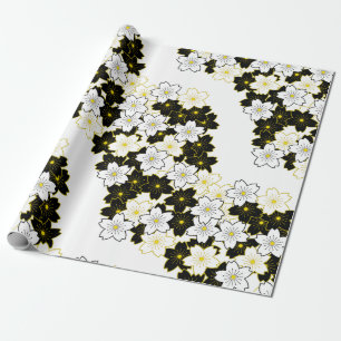 Japan-Kimonomusterkissen Geschenkpapier