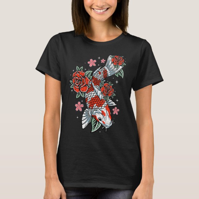 Japan Koi Carp Fisch Japanischer Fisch Lover G T-Shirt (Vorderseite)