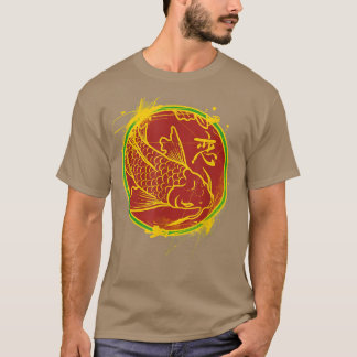 Japan Koi Fisch Japanischer Tattoo527 T-Shirt