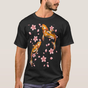 Japan Koi Japanischer Fisch Kirschblüte 31 T-Shirt