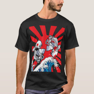 Japan Koi Japanischer Fisch Kirschblüte 36 T-Shirt