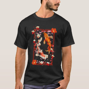 Japan Koi  Japanischer Fisch Kirschblüte 64 T-Shirt