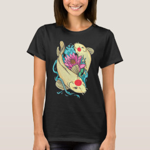 Japan Koi Japanischer Fisch Kirschblüte 76 T-Shirt