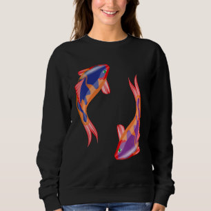 Japan Koi Japanischer Fisch Kirschblüte 80 Sweatshirt