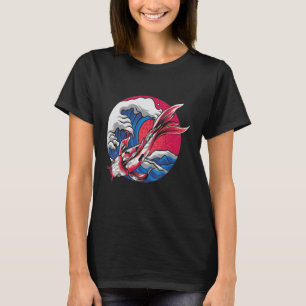 Japan Koi Japanischer Fisch Kirschblüte 9 T-Shirt
