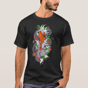 Japan Koi Japanischer Fischkrebs Blossom 82 T-Shirt
