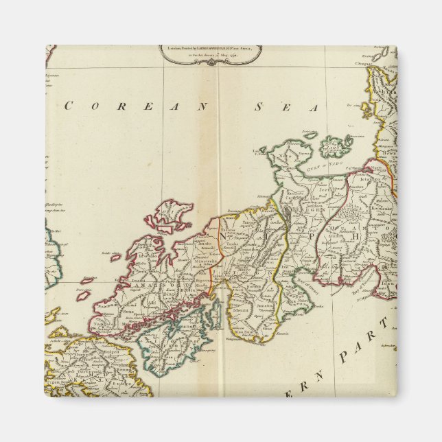 Japan, Korea Magnet (Vorne)