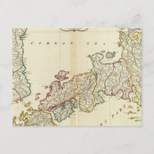 Japan, Korea Postkarte