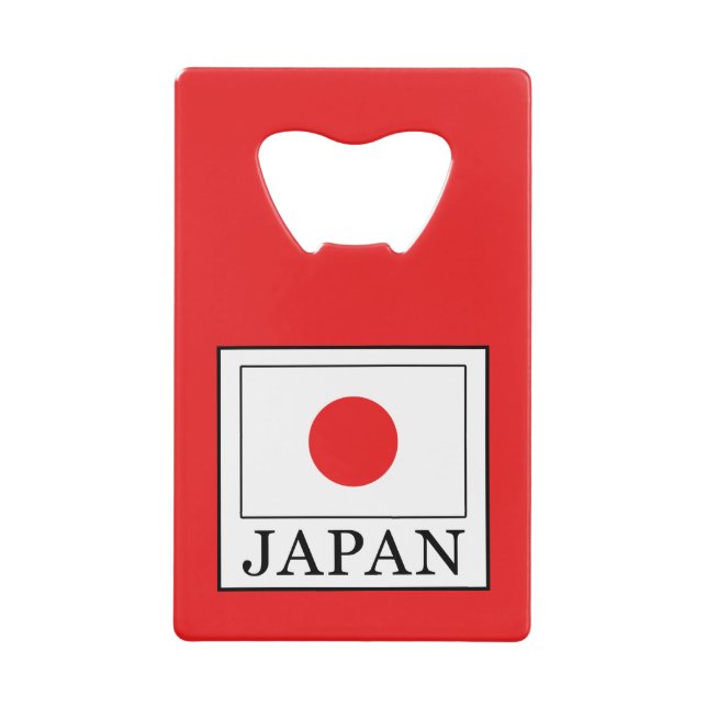Japan Kreditkartenflaschenöffner (Vorderseite)